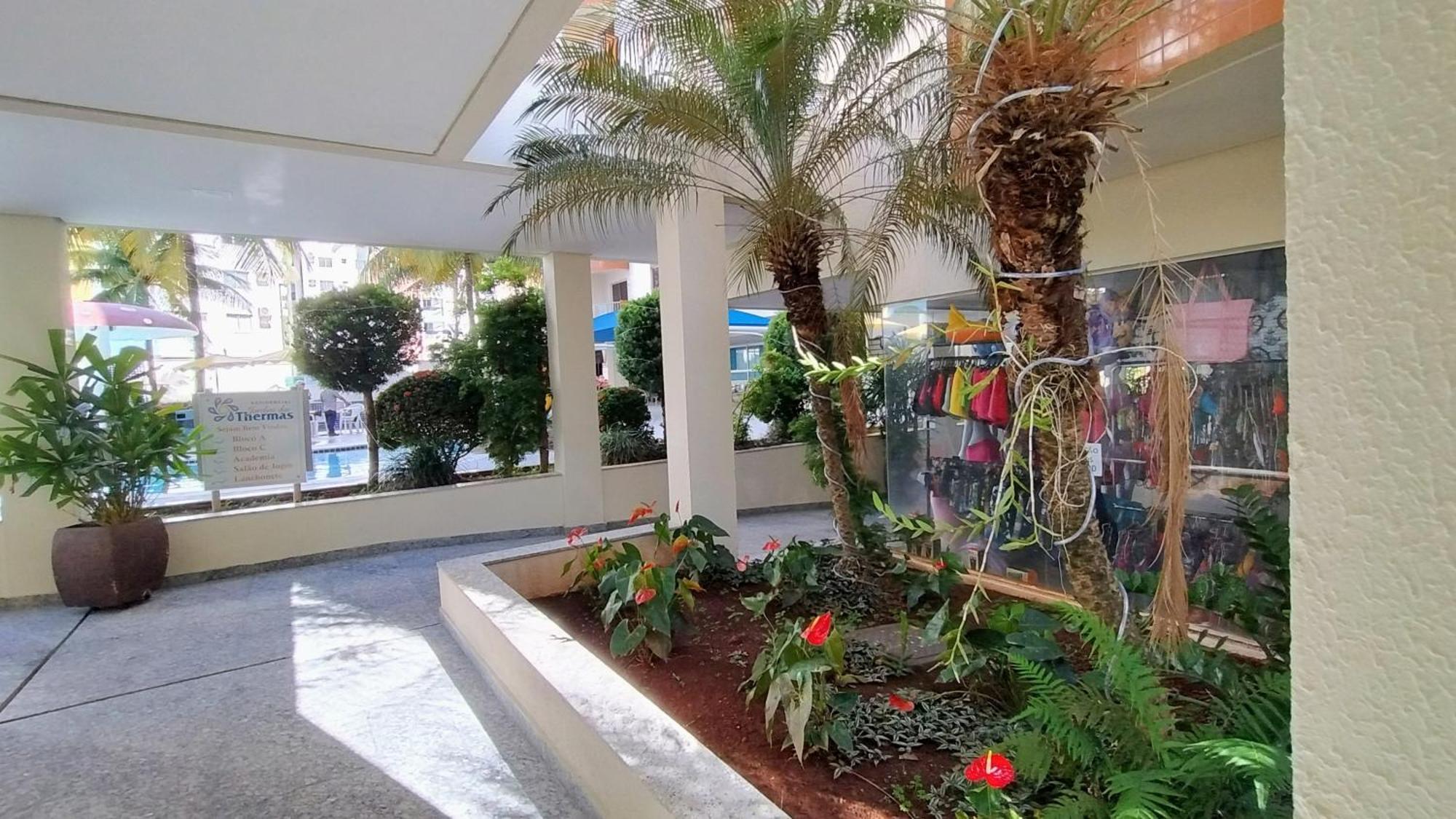 Jardins Das Thermas Caldas Novas - Achei Ferias - Com Roupa De Cama Dış mekan fotoğraf
